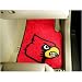 FANMATS 5452 University of Louisville Front Car Mat - 2 Piece