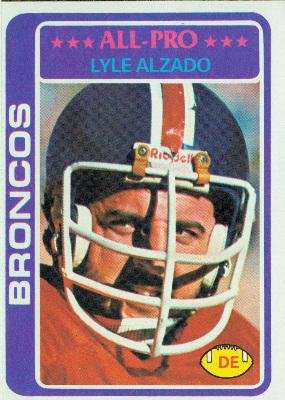 1978 Topps #40 Lyle Alzado - Denver Broncos (Football Cards)
