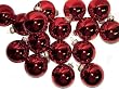 Club Pack of 36 Shiny Arrogant Red Glass Ball Christmas Ornaments 2.75" (67mm)