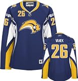 Reebok Buffalo Sabres Thomas Vanek Women's Premier Home Jersey - BUFF SABRES TEAM COLOR Extra Large