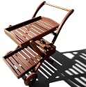 Strathwood Talbot Hardwood Bar Trolley