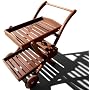 Strathwood Talbot Hardwood Bar Trolley