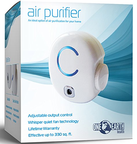 Ozone air purifier with new whisper quiet fan technolog…