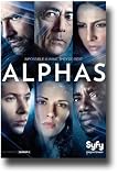 Alphas Poster - TV Promo Flyer 11 x 17 SyFy - David Strathairn