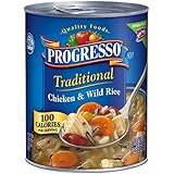 Progresso Traditional Soup, Chicken and Wild Rice, 19 oz, 12 Pack