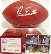 Dan Fouts Signed Wilson NFL Game Football