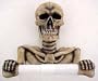 Skeleton Skull Bathroom Toilet Paper Holder