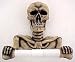 Skeleton Skull Bathroom Toilet Paper Holder