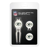 Green Bay Packers Cool Tool Cap Clip and Ball Marker Clamshell Pack