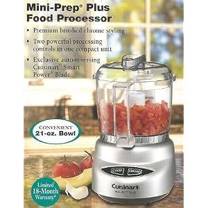Cuisinart Silver Color Mini-prep Plus Food Processor by Cuisinart