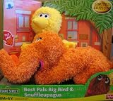 Sesame Street Best Pals Big Bird & Snuffleupagus Limited Edition Plush