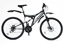 Boss Stealth Dual Suspension 26" 21 Speed Double Disc Brake Mens Bike