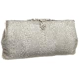 La Regale Rhine Frame Bead Clutch