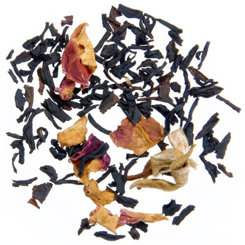 Peach Raspberry Flavored Black Loose Leaf Tea by The Purple Turtle Coffee Company
