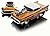 1957 Chevrolet Bel Air "Muscle Machines" Orange 1/24 by Maisto 32233