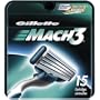 Gillette Mach3 Cartridges, 15-Count Pack