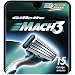 Gillette Mach3 Cartridges, 15-Count Pack