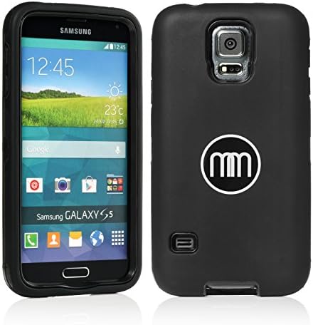 Galaxy s5 case, Mobile Muscle SilcTM Series for Samsung Galaxy s5 luxury silicone cell phone case for s5 (Liquid Black)