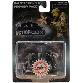 Halo ActionClix Master Chief and Arbiter Figure Preview Pack by Action Clix