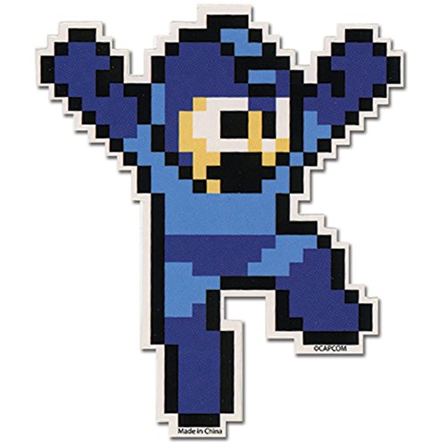 Mega Man 8-Bit Jump Sticker