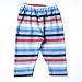 Zutano Primary Stripe Pant, Navy/Pool - 6-12 Months
