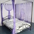 Metallbett Betthimmel Zubeh�r 180 x 200 cm