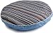 Brinkmann Pet Gusseted Round Chew Resistant Pet Bed, 36-Inch, Blue