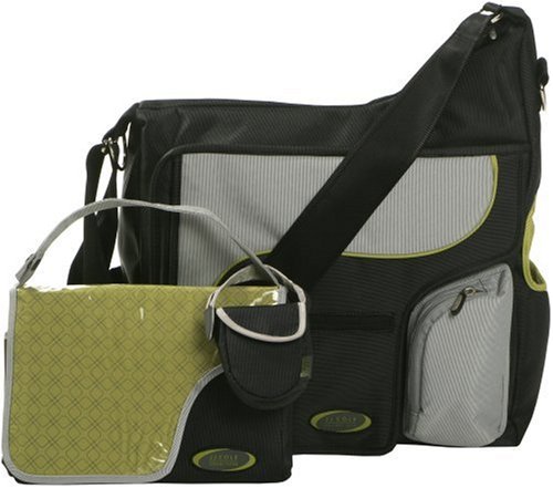 JJ Cole System Bag - Graphite/Green