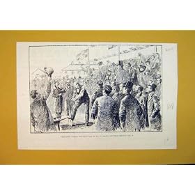 Train 1888 Ferroviaire de Seigneur Derby Cutting Turf Helens Wigan