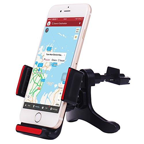 Car Mount, Patekfly Universal Phone Holder Kit Air Vent Car Mount Cradle for iPhone 6, 6 Plus, 5S, Galaxy S6, S6 Edge, S5 and other Smartphones
