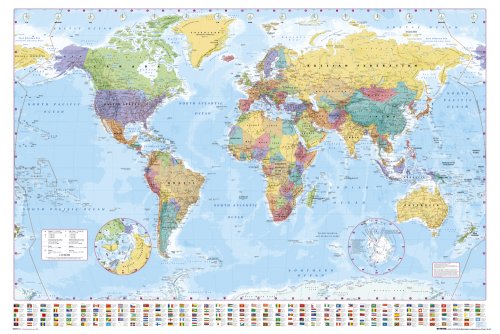 GB eye Ltd, World Map, Maxi Poster, (61x91.5cm) GN0214