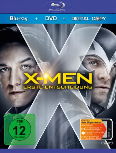 X-Men - Erste Entscheidung  (+ DVD)  (inkl. Wendecover,  Digital Copy) [Blu-ray]