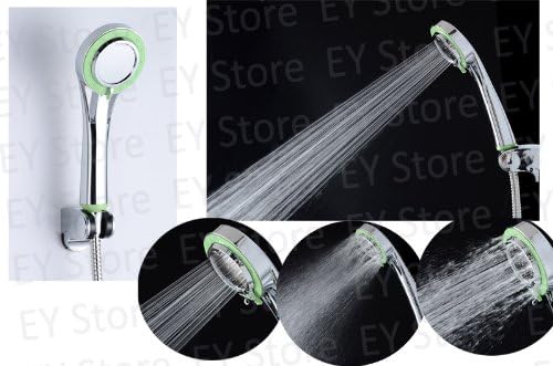 Super Water-saving Shower Heads with 3 Spray Modes Supercharged Handheld