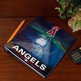 MLB Los Angeles Angels of Anaheim Team Logo 1'' 3-Ring Binder