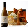 Fine Wine & Cheese Wine Gift Basket On Sale