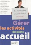 G�rer les activit�s du poste accueil...