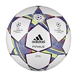 Adidas Fußball Finale 11 - UCL Official Match, white/ultra lilac metallic, 5