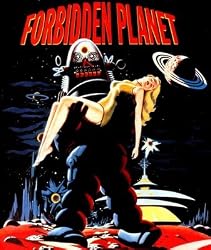 Forbidden Planet Movie Poster 24x36 Vintage Classic Print sci fy
