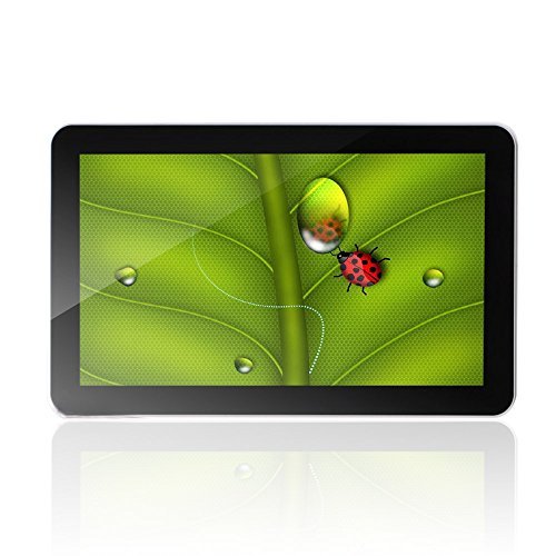 iRULU eXpro X1s 10.1 Tablet Android 5.1 Lollipop, Quad Core, Dual Camera, Bluetooth 4.0, 16GB, WiFi (Black Front and White Rear)