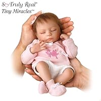 Andrea Arcello Tiny Miracles Ashley Collectible Lifelike Miniature Breathing Baby Doll: So Truly Real by Ashton Drake