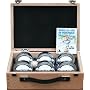 OBUT D6, 6-SET, Boule Freizeitkugeln im Holzkoffer von Obut