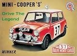 Mini Cooper  S  Steel Wall Sign