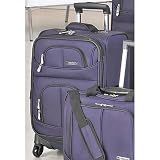 Leisure Luggage 20 Purple Spinner Upright 20
