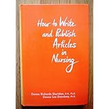 how to write and publish articles in nursing