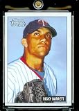 2005 Bowman Heritage # 285 Ricky Barrett Rookie Minnesota Twins Baseball Card