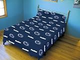 Penn State Nittany Lions White Bed Sheet Set NCAA