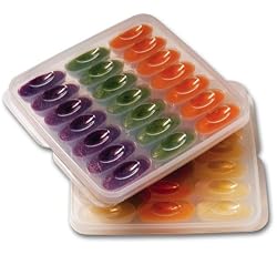 Mumi&Bubi Solids Starter Kit, 42 x 1oz Cubes In Two Compact Baby Food Freezer Storage Trays, Plus Free e-Recipes