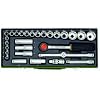 Steckschl.Satz 1/2" 29tlg. CV Proxxon