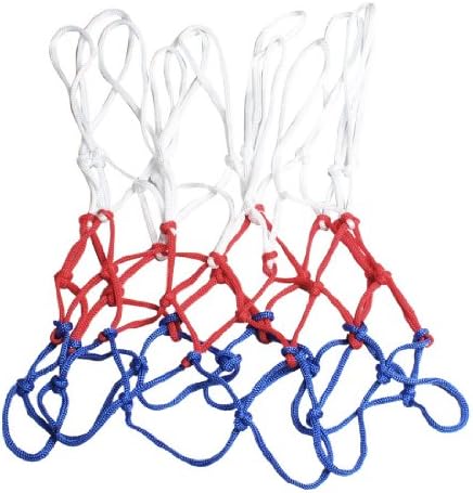 All Weather Indoor/Outdoor Red/White/Blue Basketball Net