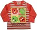 ナカタ ガチャピン&ムックボーダーTシャツ95レッド